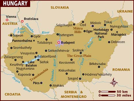 croatia map